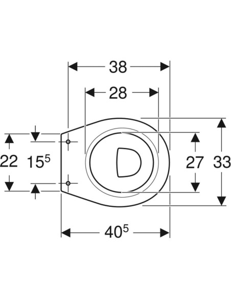Geberit Bambini bērnu grīdas tualetes pods, ar dziļo skalošanu