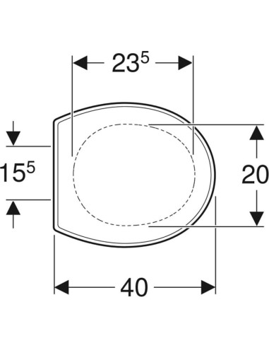 Geberit Bambini tualetes poda vāks bērniem