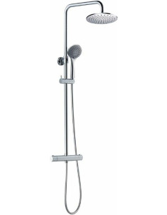 Dušas sistēma ar termostatu A-Collection, Hroms, 200mm,...