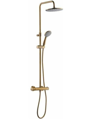 Dušas sistēma ar termostatu GEYSER MINI, Zelta...
