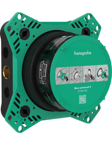 Zemapmetuma mezgls Hansgrohe iBox universal 2
