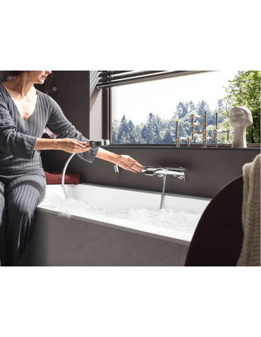 Vivenis vannas maisītajs, hromēts