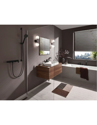 Vivenis dušas maisītājs, melns matēts