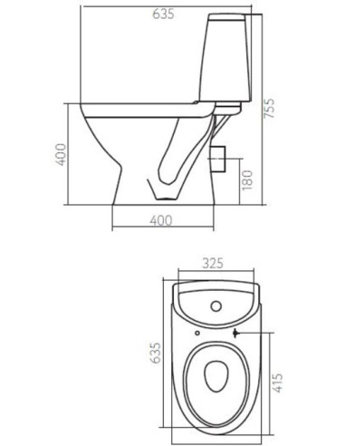 Kolo tualetes pods Runa L89208000