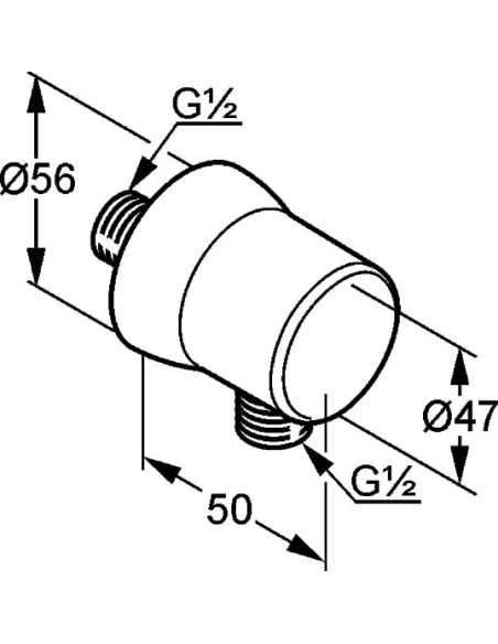 Kludi dušas izvads Sirena 6306005-00