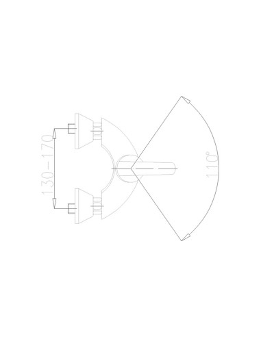 KFA Armatura dušas krāns RUBIN hroms, 566-010-00