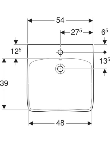Geberit Selnova izlietne, cilvēkiem ar īpašām...