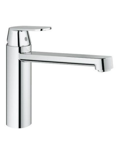 Eurosmart Cosmopolitan L-tipa virtuves maisītājs ar grozāmu snīpi 140⁰, hroms