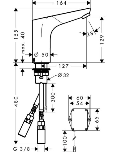 Hansgrohe izlietnes jaucējkrāns Focus 31171000