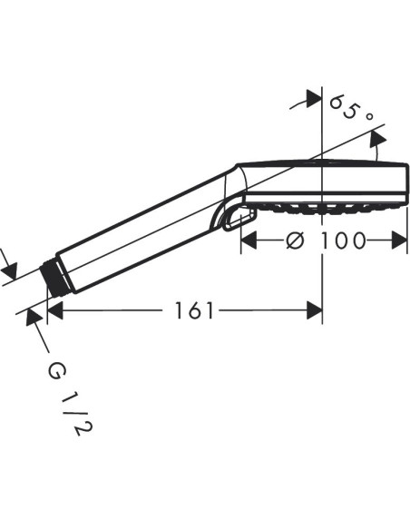 Hansgrohe rokas duša Crometta Vario 26330400