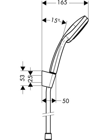 Hansgrohe dušas komplekts Croma 100 Vario 27594000