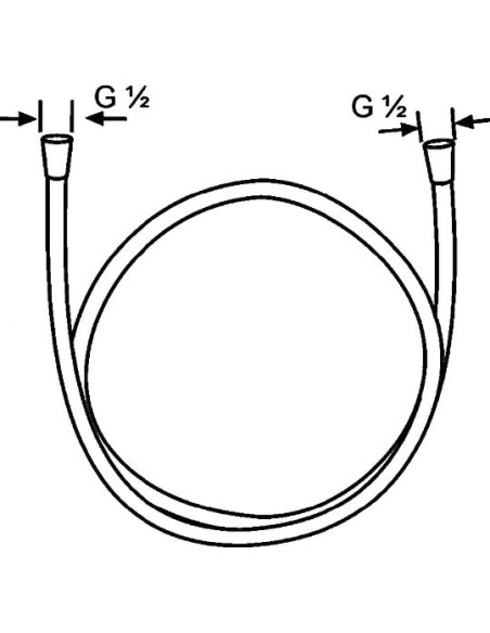 Kludi dušas šļūtene Logoflex 6105605-00 Kludi dušas šļūtene Logoflex 6105605-00