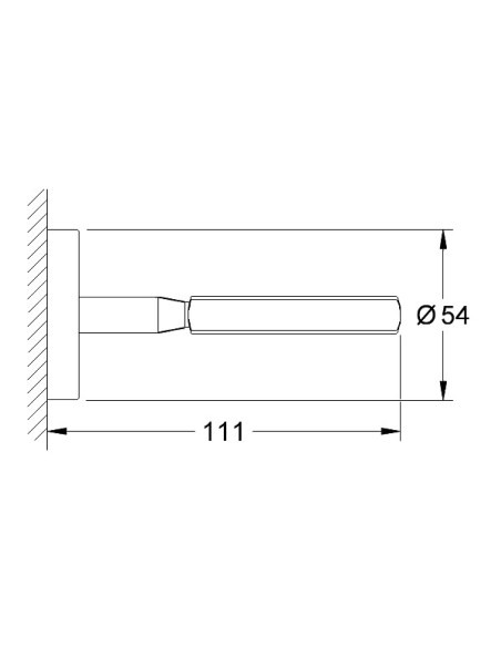 Grohe glāzes turētājs BauCosmopolitan 40585001