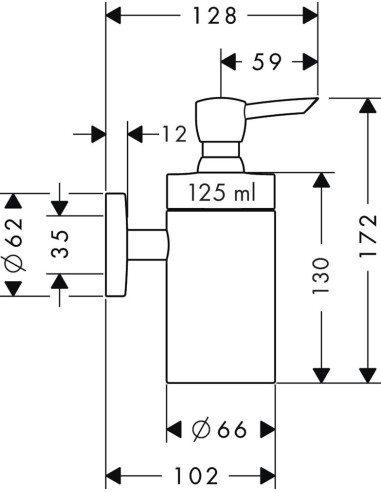 Hansgrohe dozators Logis