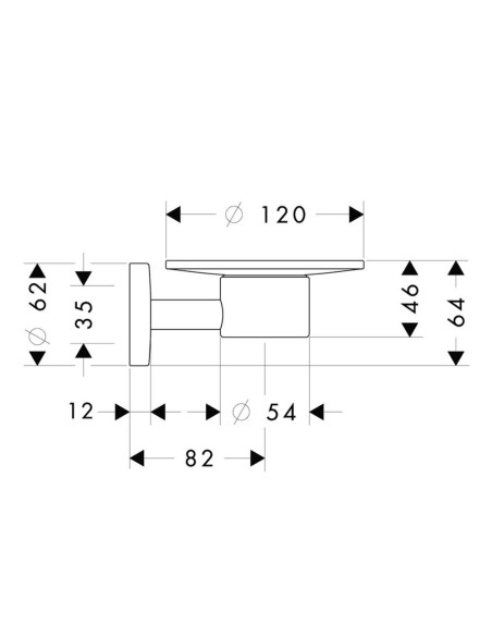 Hansgrohe ziepju trauks Logis