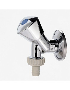 Pieslēgventīlis ūdenim hromēts