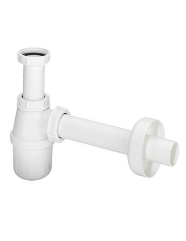 Pudeļsifons bez izplūdes 11/4"x32, balts