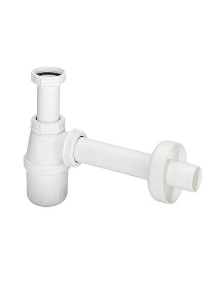 Pudeļsifons bez izplūdes 11/4"x32, balts