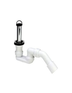 Dušas sifons Varioplex ar hromētu pārplūdi 70x120x40/50