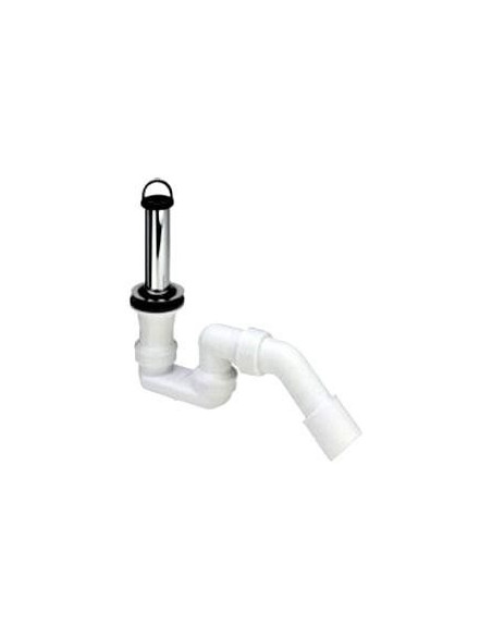 Dušas sifons Varioplex ar hromētu pārplūdi 70x120x40/50