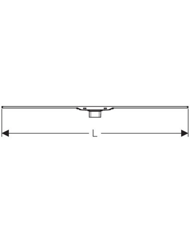 Dušas kanāls CleanLine, L30-90