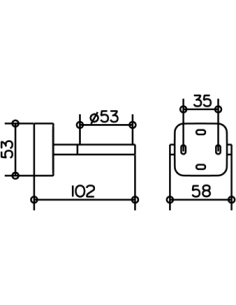 Keuco glāzes turētājs Smart 02350 2