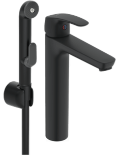 Safira izlietnes jaucējkrāns ar bidē dušu, bez noteces...