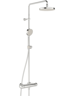 Nova Lietus dušas sistēma ar termostatu, 1 režīms, hroms