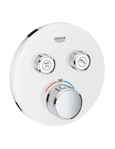 Grohtherm SmartControl dušas termostata virsapmetuma daļa, 2 režīms, balts