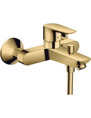 Talis E vannas maisītājs, polished gold optic