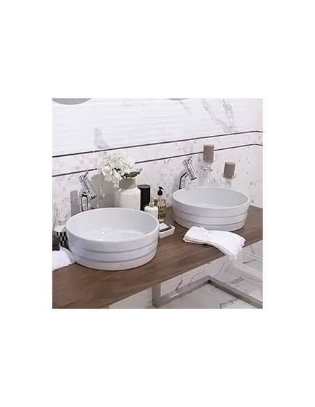 Sanindusa izlietne roku mazgāšanai Ring 109390 Sanindusa izlietne roku mazgāšanai Ring 109390