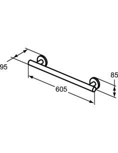 Ideal Standard Contemporary 21 roku balsts cilvēkiem ar... 2