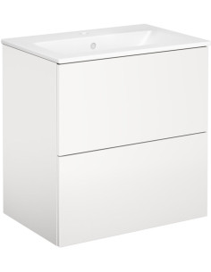 Vannas istabas skapītis ar izlietni Graphic Base 60 cm balts