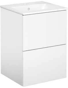Vannas istabas skapītis ar izlietni Graphic Base 45 cm balts