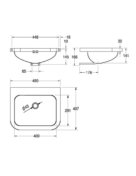 KWC Professional Konnus saimniecības izlietne 408x407x141