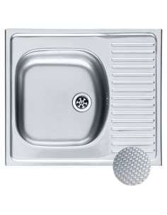 Nerūsējošā tērauda izlietne ETL 611-58 auduma struktūra...