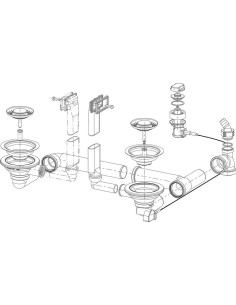 Ventilis 3½" ar sietiņgrozu regulējams no virsmas