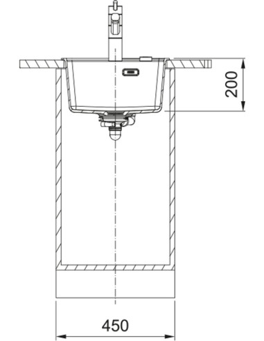 MRG 610-37 A Fragranīta iegriežama izlietne...