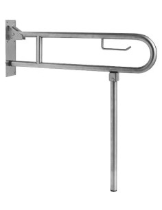 Invalīdu rokturis paceļams 80cm ar balstu NT satīns