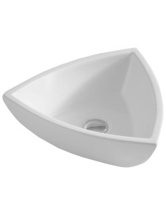 ArtCeram keramiskā izlietne L400 FUORI CORNER, balta
