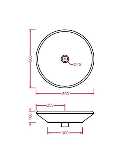ArtCeram Keramiskā izlietne L920 PLAY,balta ArtCeram Keramiskā izlietne L920 PLAY,balta