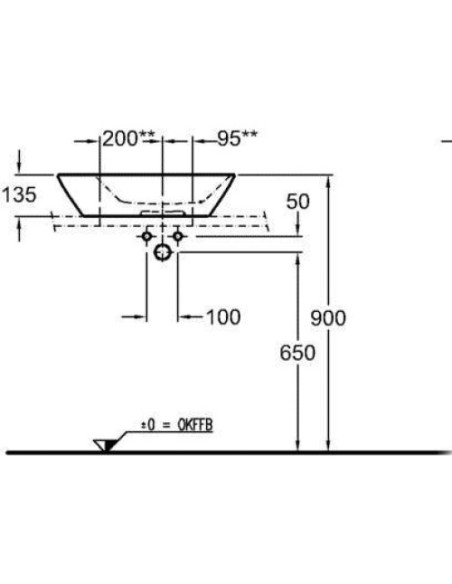 Keramag SILK L keramiskā izlietne 580x428mm, balta 121650-000 Keramag SILK L keramiskā izlietne 580x428mm, balta 121650-000
