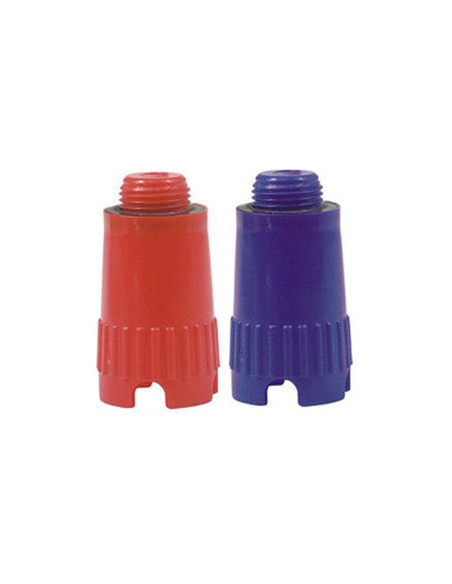 Montāžas korķis 1/2" sarkans/zils