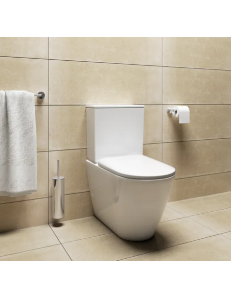 Унитаз Duravit DuraSola 3-в-1 без ободка с бачком и сиденьем SC - 2