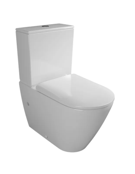 Duravit DuraSola ääreta 3in1 WC loputuskasti ja SC-potiga - 3