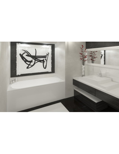 Vanna VIANA 1600x715mm, balta - 5