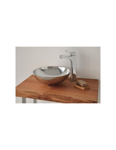 Bathco  alumīnija virsmas izlietne Denia, shiny finish