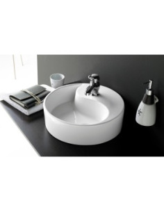 Bathco  keramiskā izlietne Yin Yang, white