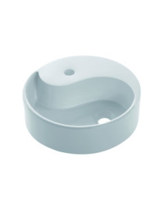 Bathco  keramiskā izlietne Yin Yang, white 2