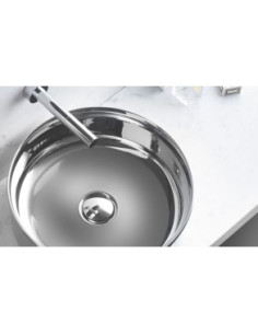 Bathco  keramiskā virsmas izlietne Dinan 38, platinum 2